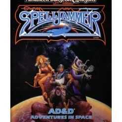 Shop All*2.0 AD&D Spelljammer Adventures in Space - Miniature Marvels: Airplane Models & Painted Dice