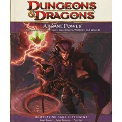 Shop All*4.0 Arcane Power: Options for Bards, Sorcerers, Swordmages, Warlocks, and Wizards - Miniature Marvels: Airplane Models & Painted Dice