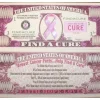 Egpull<1000 Breast Cancer Awareness collectible novelty money educational bills - Miniature Marvels: Airplane Models & Painted Dice