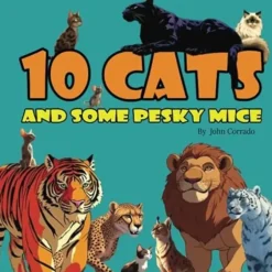 Shop All*10 Cats and Some Pesky Mice - Miniature Marvels: Airplane Models & Painted Dice
