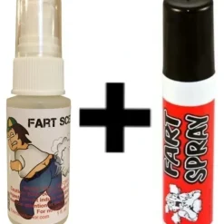 Egpull<1 Fart Ass Scent Spray Liquid Mister + 1 Fart Spray Can ~ COMBO SET - Miniature Marvels: Airplane Models & Painted Dice
