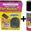 Egpull<1 Fart Machine #2 Wireless Remote Control + 1 Fart Stink Bomb Spray Can ~ COMBO - Miniature Marvels: Airplane Models & Painted Dice