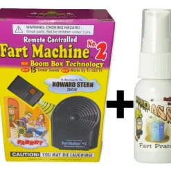 Egpull<1 Fart Machine #2 with remote + 1 Liquid Ass Spray Bottle Stink Bomb ~ COMBO! - Miniature Marvels: Airplane Models & Painted Dice