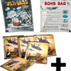 Egpull<36 Fart Stink Bombs + 36 Exploding Bomb Bags ( 72 TOTAL ) ~ prank combo set! - Miniature Marvels: Airplane Models & Painted Dice