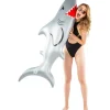 Egpull<5 FT SHARK Jaws Inflatable Noodle Swimming Pool Float Inflate Toy - BigMouth Inc - Miniature Marvels: Airplane Models & Painted Dice