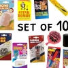 Egpull<10 GaG's & Pranks - Ultimate Set - Fart Spray-Itch-Poo-Stink Bombs-Whistle-Etc. - Miniature Marvels: Airplane Models & Painted Dice