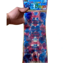 Egpull<144 Happy Birthday Gift Plastic Bags - Party Favor Goodie Bags 12 x 5 inches - Miniature Marvels: Airplane Models & Painted Dice