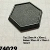 Shop All*1 Inch Hex Plastic Gaming Base (20) RPR 74029 - Miniature Marvels: Airplane Models & Painted Dice