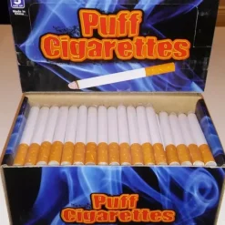 Egpull<144 JOKE PUFF CIGARETTE 3" - Fake Smoke Magic Trick Gag Toy Wholesale(1 gross) - Miniature Marvels: Airplane Models & Painted Dice