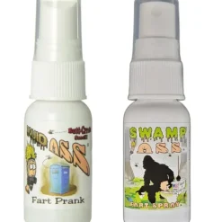 Egpull<1 Liquid Ass + 1 Swamp Ass - Fart Stink Spray Bottles - Gag Prank Joke ~ COMBO - Miniature Marvels: Airplane Models & Painted Dice