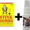 Egpull<1 LIQUID ASS  SPRAY BOTTLE + 3 GLASS STINK BOMBS - Miniature Marvels: Airplane Models & Painted Dice