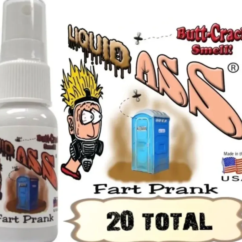 Egpull<20 LIQUID ASS "Spray Top" Stink Bomb Fart Crap Nasty ass odor gag - wholesale - Miniature Marvels: Airplane Models & Painted Dice