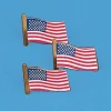 Egpull<240 Patriotic USA Flag clutch pins - wholesale lot - Miniature Marvels: Airplane Models & Painted Dice