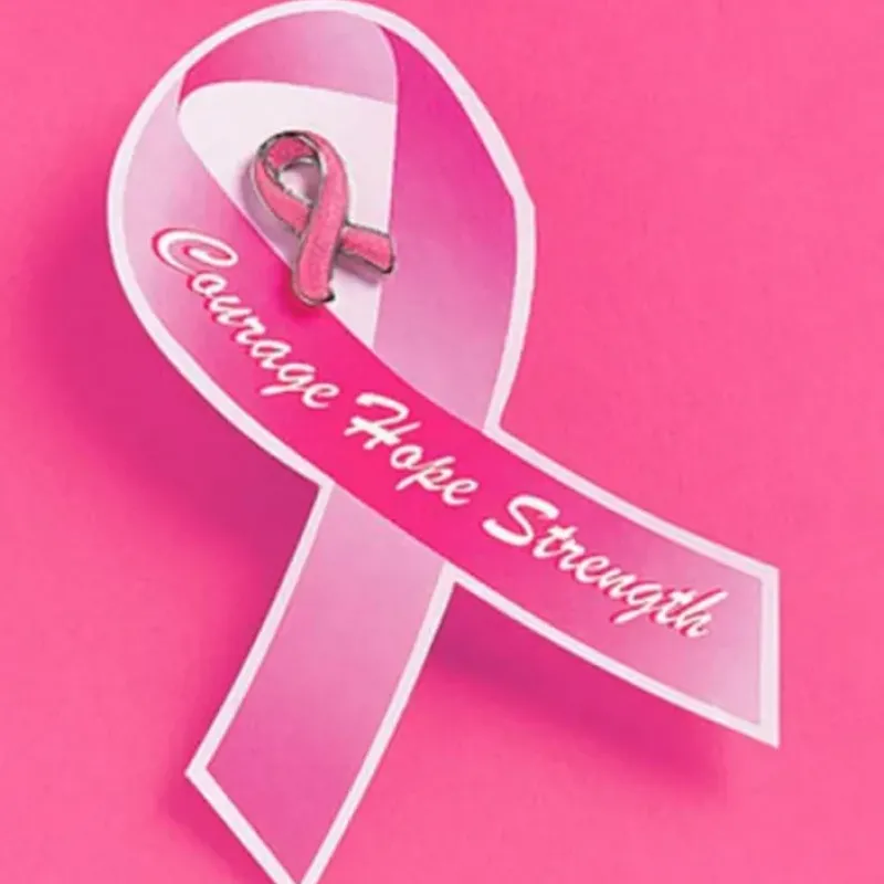 Egpull<12 Pink Breast Cancer Awareness Metal Glitter Pins - Miniature Marvels: Airplane Models & Painted Dice