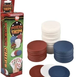 Egpull<2500 Plastic Poker Chip set - Red White Blue- bulk lot - Miniature Marvels: Airplane Models & Painted Dice