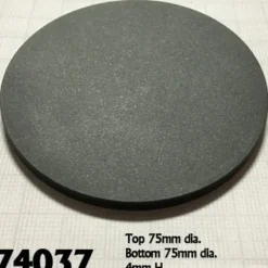 Shop All*3" Plastic Round Base (10) RPR 74037 - Miniature Marvels: Airplane Models & Painted Dice