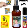 Egpull<1 Sean's Fart Spray-2 Fart Bombs-Box of 3 Stink Bombs-1 Forum's Fart Spray COMBO - Miniature Marvels: Airplane Models & Painted Dice