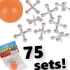 Egpull<75 Sets of Metal Steel Jacks with Red Rubber Ball - Classic Fun Kid Toy Party Favor Games - Miniature Marvels: Airplane Models & Painted Dice