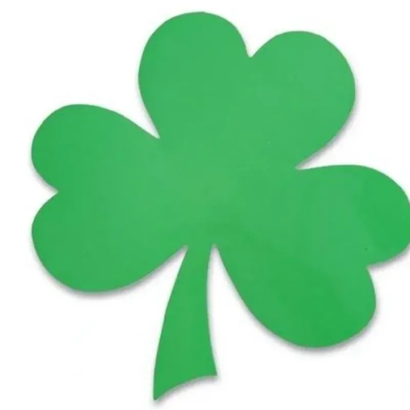 Egpull<100 Shamrock Irish Clover Leaf Car Fridge Kitchen Magnets - Saint Patricks Day - Miniature Marvels: Airplane Models & Painted Dice