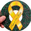 Egpull<12 TOTAL - Support Our Troops Wreath Car Fridge Magnet - USA Holiday Christmas - Miniature Marvels: Airplane Models & Painted Dice