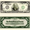 Egpull<100 TOTAL Eisenhower $10,000.00 Ten Thousand Money Bill Party Fake Novelty Play - Miniature Marvels: Airplane Models & Painted Dice