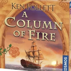 Board Game<A Column of Fire: The Game TAK 692650 - Miniature Marvels: Airplane Models & Painted Dice