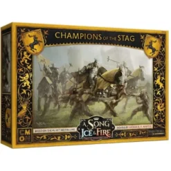 Shop All*A Song of Ice and Fire - Baratheon: Champions of The Stag - Miniature Marvels: Airplane Models & Painted Dice