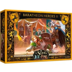Shop All*A Song of Ice and Fire - Baratheon: Heroes II Box Set - Miniature Marvels: Airplane Models & Painted Dice