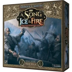 Shop All*A Song of Ice and Fire - Free Folk: Starter Set - Miniature Marvels: Airplane Models & Painted Dice
