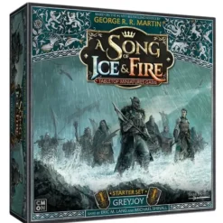 Shop All*A Song of Ice and Fire - Greyjoy: Starter Set - Miniature Marvels: Airplane Models & Painted Dice