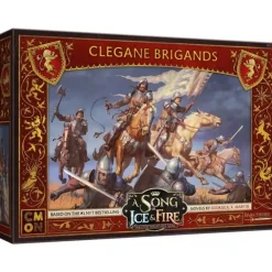 Shop All*A Song of Ice and Fire - Lannister: Clegane Brigands - Miniature Marvels: Airplane Models & Painted Dice