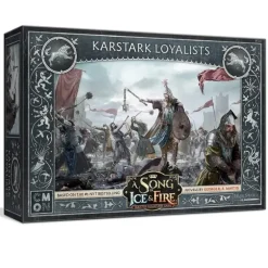 Shop All*A Song of Ice and Fire - Stark: Karstark Loyalists - Miniature Marvels: Airplane Models & Painted Dice