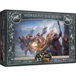 Shop All*A Song of Ice and Fire - Stark: Mormont She-Bears - Miniature Marvels: Airplane Models & Painted Dice