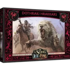 Shop All*A Song of Ice and Fire - Targaryen: Dothraki Hrakkars - Miniature Marvels: Airplane Models & Painted Dice