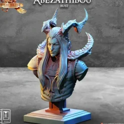 Shop All*Abezathibou Bust - Miniature Marvels: Airplane Models & Painted Dice