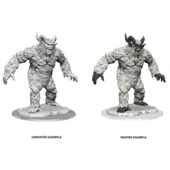 Miniature*Abominable Yeti: D&D Nolzur's Marvelous Miniatures WZK 90433 - Miniature Marvels: Airplane Models & Painted Dice