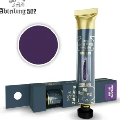 Paint<Abteilung 502: Acrylic Tube - Dark Violet LTG AK-ABT1127 - Miniature Marvels: Airplane Models & Painted Dice