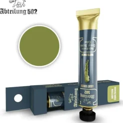Paint<Abteilung 502: Acrylic Tube - Light Green LTG AK-ABT1138 - Miniature Marvels: Airplane Models & Painted Dice