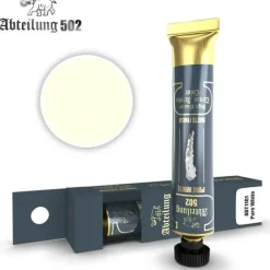 Paint<Abteilung 502: Acrylic Tube - Pure White LTG AK-ABT1101 - Miniature Marvels: Airplane Models & Painted Dice