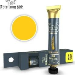 Paint<Abteilung 502: Acrylic Tube - Primary Yellow LTG AK-ABT1107 - Miniature Marvels: Airplane Models & Painted Dice