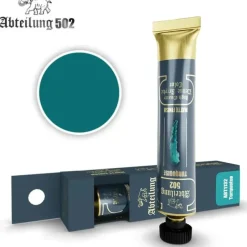 Paint<Abteilung 502: Acrylic Tube - Turquoise LTG AK-ABT1132 - Miniature Marvels: Airplane Models & Painted Dice