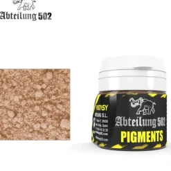 Paint<Abteilung 502: Pigments - Brass LTG AK-ABTPF612 - Miniature Marvels: Airplane Models & Painted Dice