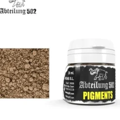 Paint<Abteilung 502: Pigments - Brick Dust LTG AK-ABTP029 - Miniature Marvels: Airplane Models & Painted Dice