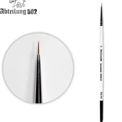 Shop All*Abteilung 502: Top Line Marta Kolinsky 3/0 Brush LTG AK-ABT850-000 - Miniature Marvels: Airplane Models & Painted Dice