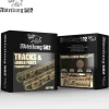 Paint<Abteilung 502: Tracks & Lower Parts - Pigment Set LTG AK-ABT406 - Miniature Marvels: Airplane Models & Painted Dice