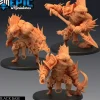 Miniature<Abyss Hulks - Miniature Marvels: Airplane Models & Painted Dice