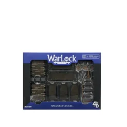 Miniature<Accessory - Spelunker's Docks: WarLock Tiles - WizKids 4D Settings WZK 16541 - Miniature Marvels: Airplane Models & Painted Dice