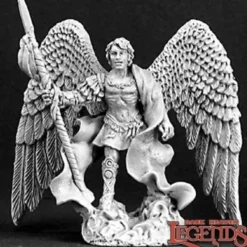 Miniature<Achiah, Male Angel: Dark Heaven Legends RPR 03151 - Miniature Marvels: Airplane Models & Painted Dice