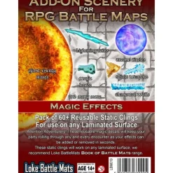 Shop All*Add-On Scenery for RPG Maps - Magic Effects LBM 019 - Miniature Marvels: Airplane Models & Painted Dice