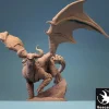 Miniature<Adult Cloud Dragon - Miniature Marvels: Airplane Models & Painted Dice